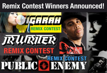 Remix Contest Winners Announced: Tigarah, JR Writer, Public Enemy