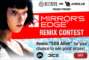 Mirror's Edge contest banner