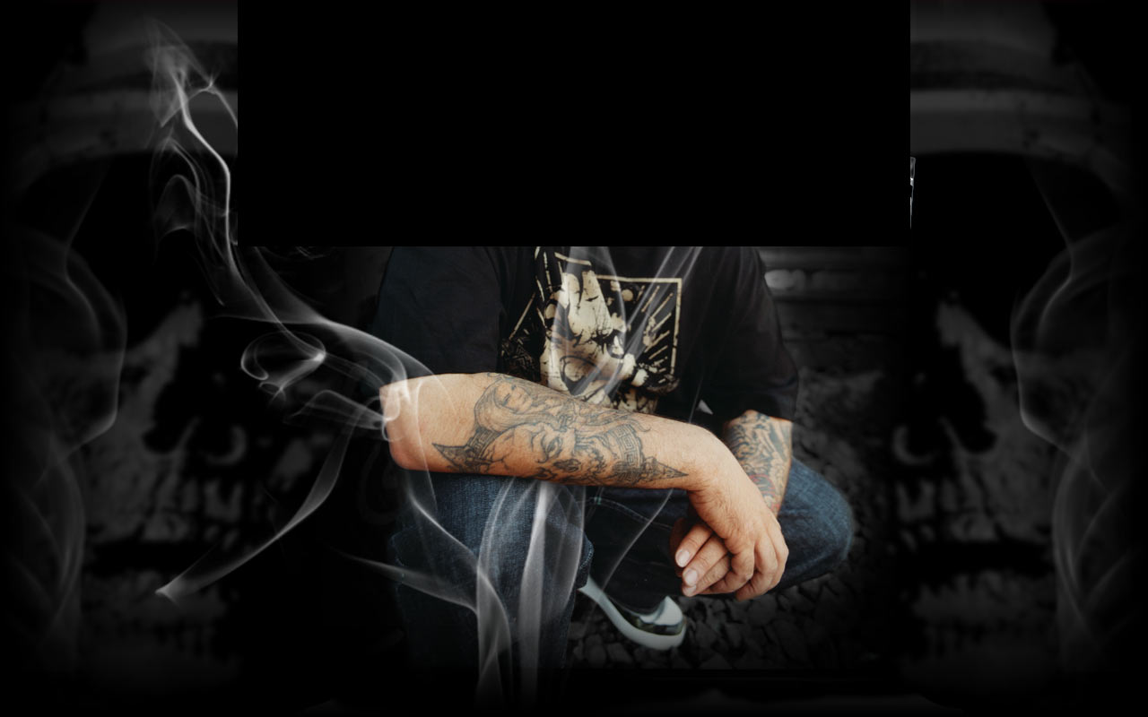 Background art from the B-Real contest skin