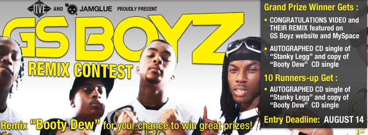 GS Boyz “Booty Dew” Remix Contest banner