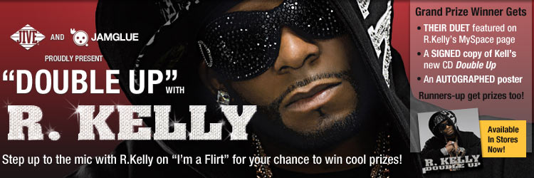 R. Kelly “Double Up” duet contest banner