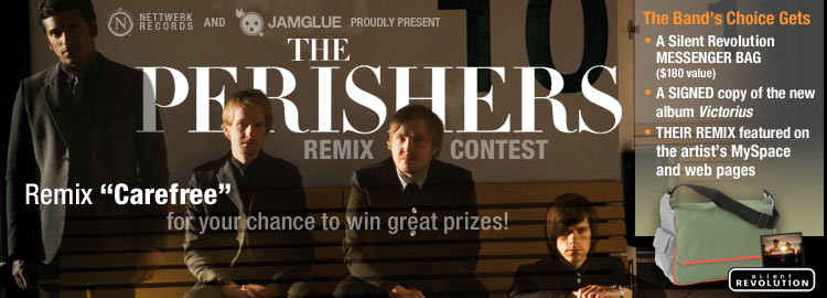 The Perishers “Carefree” remix contest banner