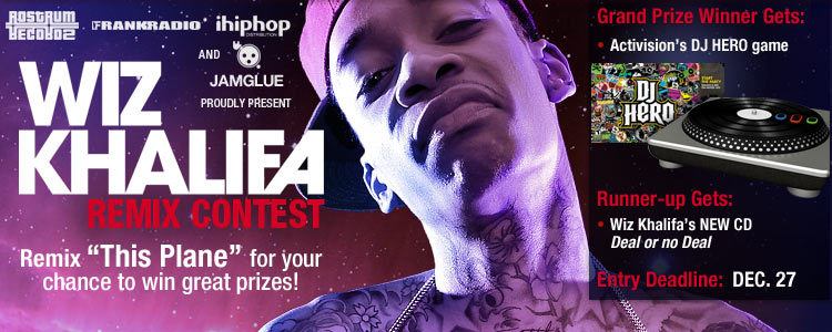 Wiz Khalifa “This Plane” Remix Contest banner