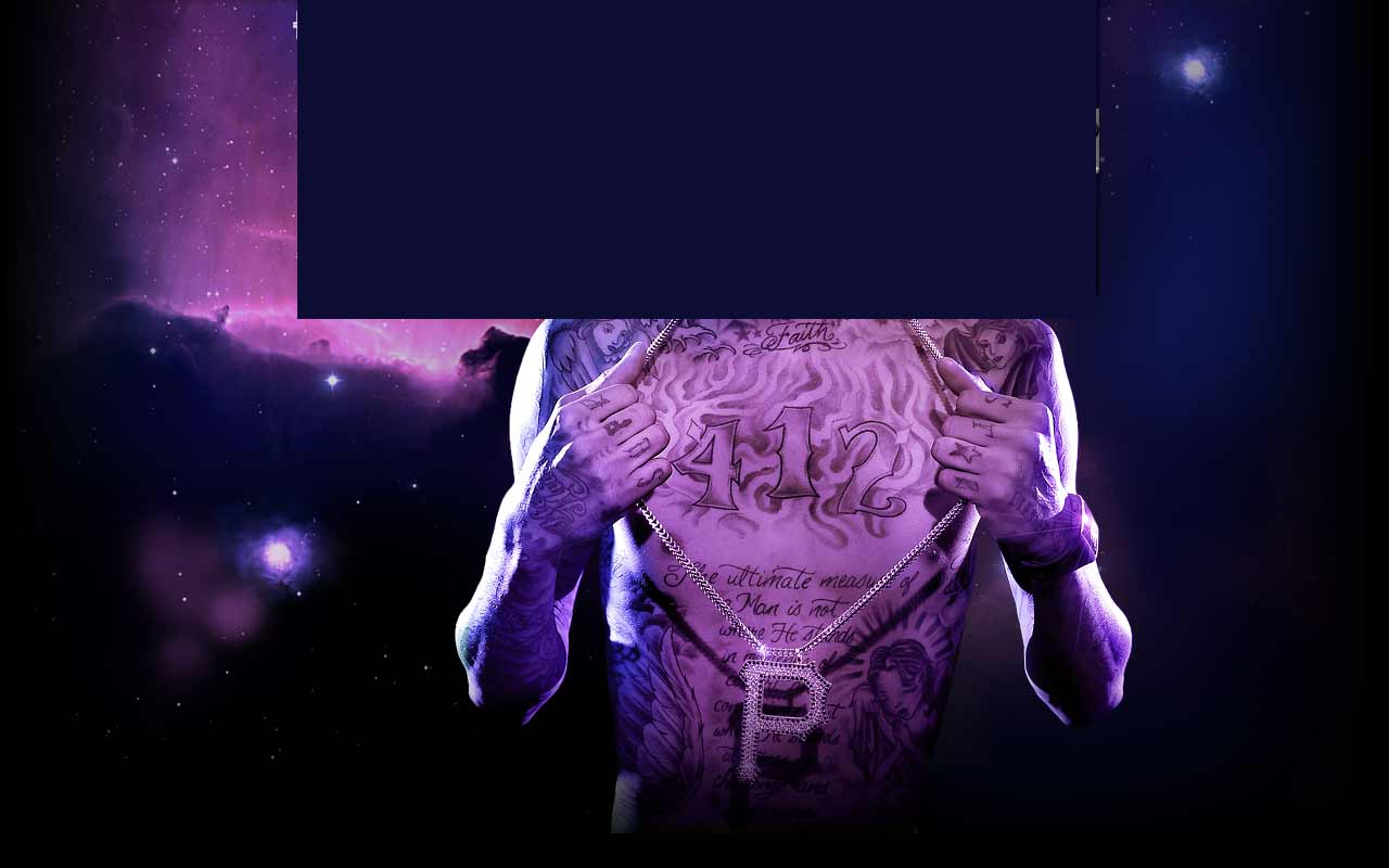 The Wiz Khalifa contest page background art